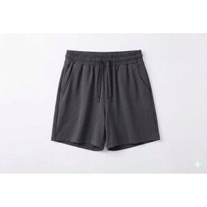 Charmo Womens Athletic Shorts Gray Small S Quick-Dry Workout Gym Running Pockets